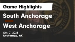 South Anchorage  vs West Anchorage  Game Highlights - Oct. 7, 2023