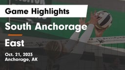 South Anchorage  vs East Game Highlights - Oct. 21, 2023