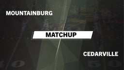 Matchup: Mountainburg vs. Cedarville 2016