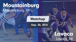 Matchup: Mountainburg vs. Lavaca  2016