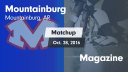 Matchup: Mountainburg vs. Magazine 2016