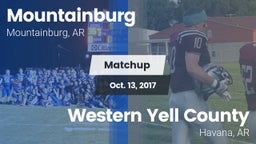 Matchup: Mountainburg vs. Western Yell County  2017