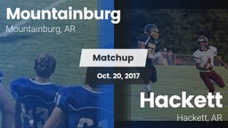 Matchup: Mountainburg vs. Hackett  2017
