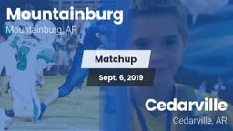 Matchup: Mountainburg vs. Cedarville  2019