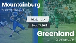 Matchup: Mountainburg vs. Greenland  2019