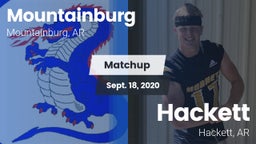 Matchup: Mountainburg vs. Hackett  2020