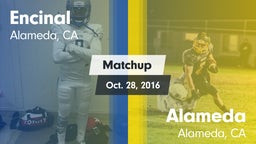 Matchup: Encinal vs. Alameda  2016