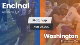 Matchup: Encinal vs. Washington  2017