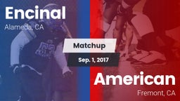 Matchup: Encinal vs. American  2017