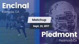 Matchup: Encinal vs. Piedmont  2017