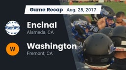 Recap: Encinal  vs. Washington  2017