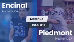 Matchup: Encinal vs. Piedmont  2018