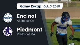 Recap: Encinal  vs. Piedmont  2018