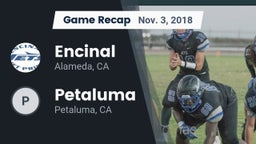 Recap: Encinal  vs. Petaluma  2018