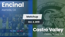 Matchup: Encinal vs. Castro Valley  2019