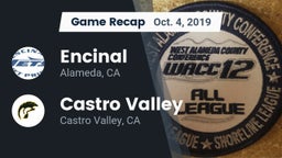 Recap: Encinal  vs. Castro Valley  2019