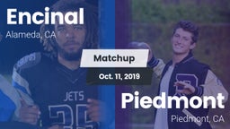 Matchup: Encinal vs. Piedmont  2019