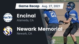 Recap: Encinal  vs. Newark Memorial  2021