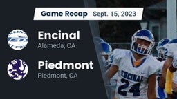 Recap: Encinal  vs. Piedmont  2023