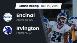 Recap: Encinal  vs. Irvington  2023