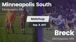 Matchup: Minneapolis South vs. Breck  2017