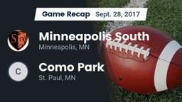 Recap: Minneapolis South  vs. Como Park  2017