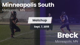Matchup: Minneapolis South vs. Breck  2018