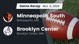 Recap: Minneapolis South  vs. Brooklyn Center  2020