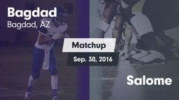 Matchup: Bagdad vs. Salome 2015