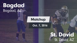 Matchup: Bagdad vs. St. David 2015