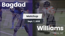 Matchup: Bagdad vs. Williams  2018