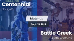 Matchup: Centennial vs. Battle Creek  2019