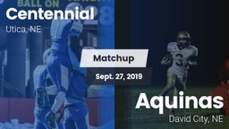 Matchup: Centennial vs. Aquinas  2019