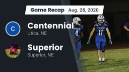 Recap: Centennial  vs. Superior  2020