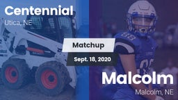 Matchup: Centennial vs. Malcolm  2020