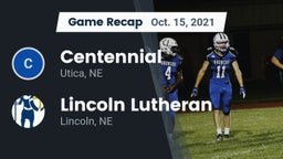 Recap: Centennial  vs. Lincoln Lutheran  2021