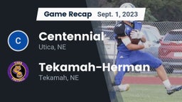 Recap: Centennial  vs. Tekamah-Herman  2023