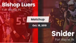 Matchup: Bishop Luers vs. Snider  2019
