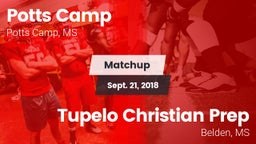 Matchup: Potts Camp vs. Tupelo Christian Prep  2018