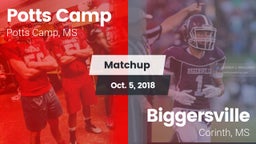 Matchup: Potts Camp vs. Biggersville  2018