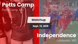 Matchup: Potts Camp vs. Independence  2019