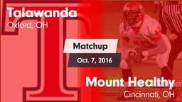 Matchup: Talawanda vs. Mount Healthy  2016