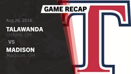 Recap: Talawanda  vs. Madison  2016