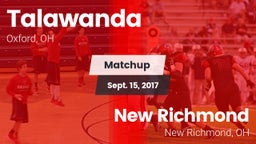 Matchup: Talawanda vs. New Richmond  2017