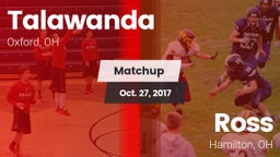 Matchup: Talawanda vs. Ross  2017