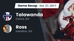Recap: Talawanda  vs. Ross  2017