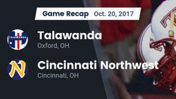 Recap: Talawanda  vs. Cincinnati Northwest  2017