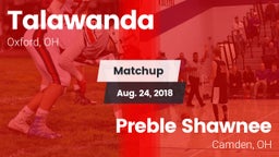 Matchup: Talawanda vs. Preble Shawnee  2018