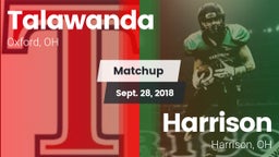 Matchup: Talawanda vs. Harrison  2018