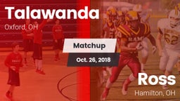 Matchup: Talawanda vs. Ross  2018